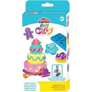 Play-Doh Air Clay Sweet Creations Kit For Kids 4+ With Tools & Mold